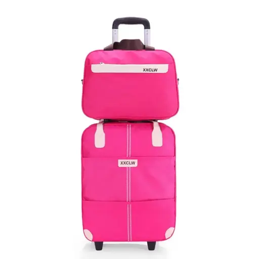 Oxford Folding Trolley with Packing Bag